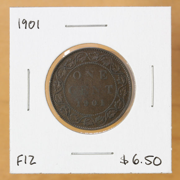 1901 - Canada - 1c - F12 - retail $6.50