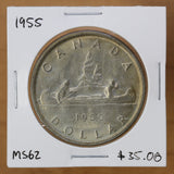 1955 - Canada - $1 - MS62 - retail $35