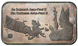 1 oz - National Mint -  Papal Visit, Canada 1984 - Fine Silver Bar