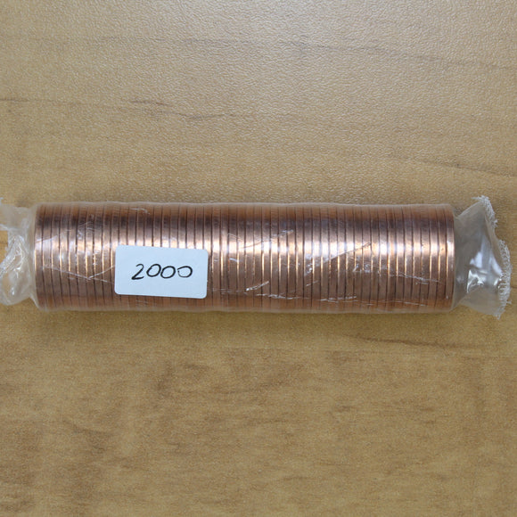 2000 - 1c - Original Mint Roll (50pcs.)