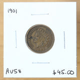 1901 - USA - 1c - AU58 - retail $45