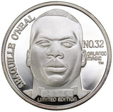 Shaquille O'Neal (NBA) - Fine Silver - 1 oz. Round