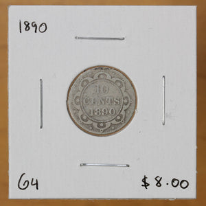 1890 - Newfoundland - 10c