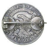 1830 - USA - 50 Cents (Brooch)
