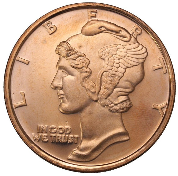Lot Of 20 - 1 Oz .999 Fine Copper Rounds - Maple Leaf Design By DBMetals
