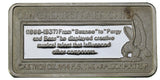 1 oz - Hamilton Mint - 1975 George Gershwin - Fine Silver Bar