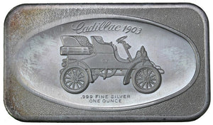 1 oz - Cadillac 1903 - Fine Silver Bar