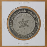 1967 - Tillsonburg - Centennial Medal - Nickel Silver