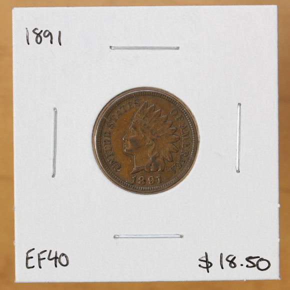 1891 - USA - 1c - EF40 - retail $18.50