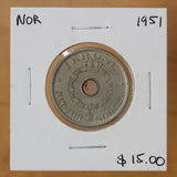 1951 - Norway - 1 Krone - UNC - 50% OFF!