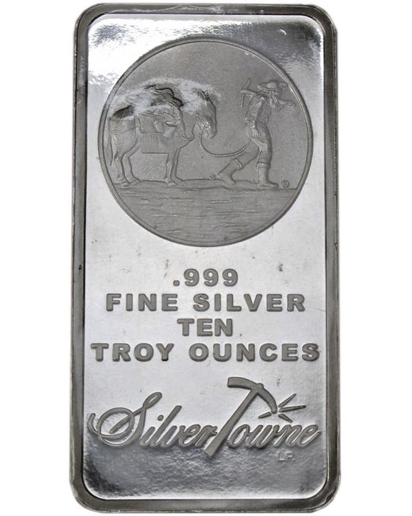 10 oz - Silver Bar - SilverTowne