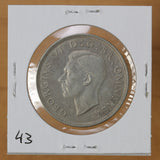 1945 - Great Britain - 1/2 Crown - EF+ - retail $20