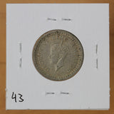 1944 Dot - India - 1/2 Rupee - EF - retail $12