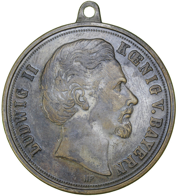 1845-1886 - Ludwig II Koenig V Bayern (pendant)