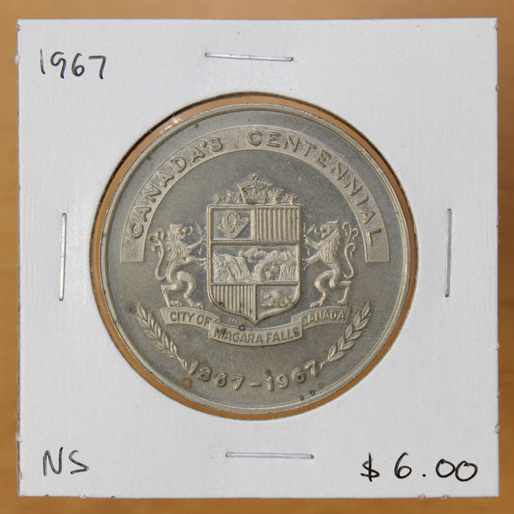 1967 - Niagara Falls - Centennial Medal