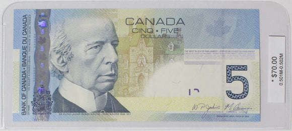2006 - Canada - 5 Dollars - Jenkins / Carney - 0.501M-0.502M - APN0501801