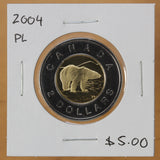 2004 - Canada - $2 - Prooflike