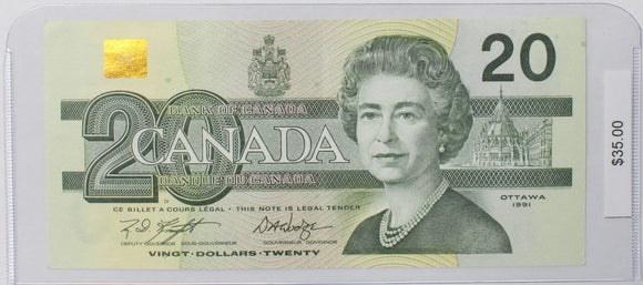 1991 - Canada - 20 Dollars - Knight / Dodge - AYC3633520