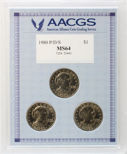 1980 - USA - 1 Dollar Set