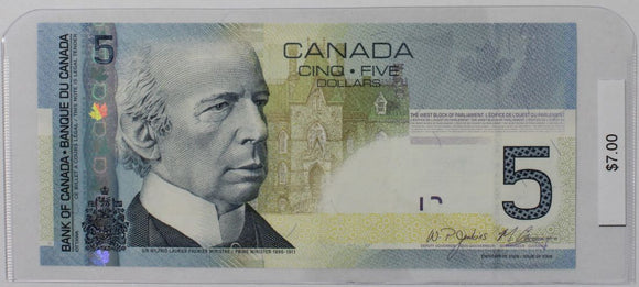 2006 - Canada - 5 Dollars - Jenkins / Carney - HPY1971929