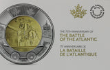 2016 - Canada - The Battle of The Atlantic - 5 Coin Collector Pack