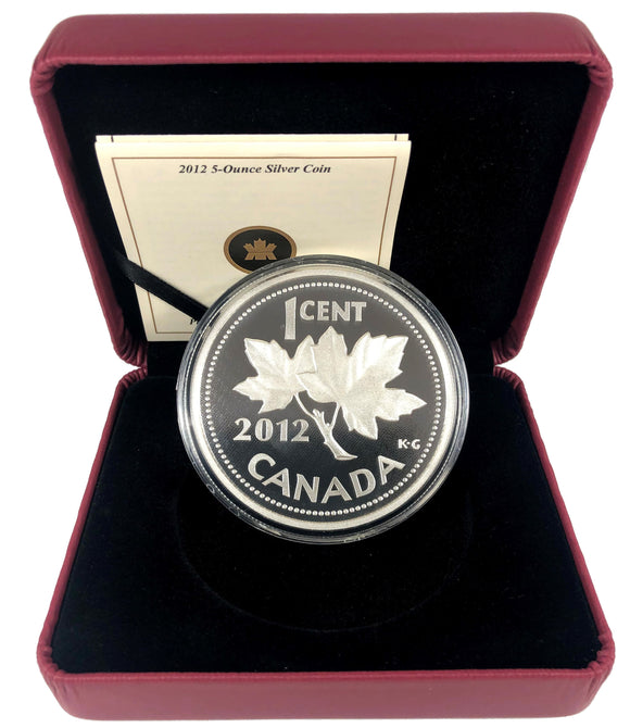 2012 - Canada - 1c - The Penny - Big Coin