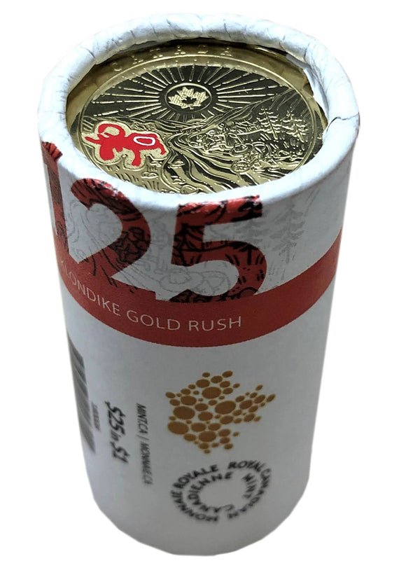 2021 - $1 - Klondike 125th Anniversary - Special Wrap Roll (coloured)
