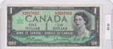 1967 - Canada - 1 Dollar - Beattie / Rasminsky - K/P 2687052