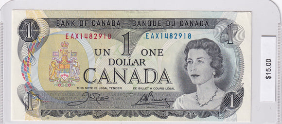 1973 - Canada - 1 Dollar - Crow / Bouey - EAX1482918