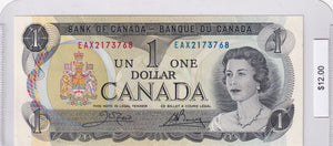 1973 - Canada - 1 Dollar - Crow / Bouey - EAX2173768