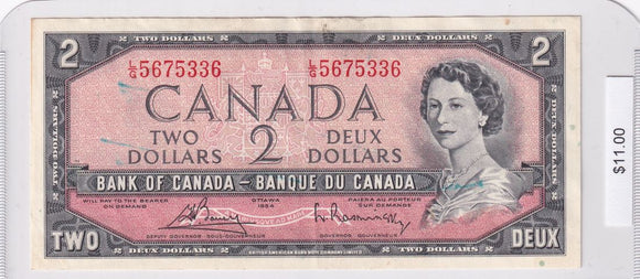 1954 - Canada - 2 Dollars - Bouey / Rasminsky - L/G 5675336