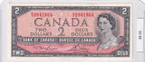 1954 - Canada - 2 Dollars - Lawson / Bouey - R/G 0841864