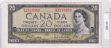 1954 - Canada - 20 Dollars - Beattie / Rasminsky - B/W 2318368