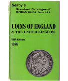 1976 Seaby's Standard Catalogue of British Coins Parts 1 & 2: Coins of England & The United Kingdom - 15th Editione for Canadian Coins - 24th Edition
