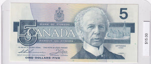 1986 - Canada - 5 Dollars - Thiessen / Crow - FNP 3373703