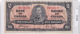 1937 - Canada - 2 Dollars - Coyne / Towers - B/R 0762137