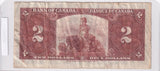 1937 - Canada - 2 Dollars - Coyne / Towers - B/R 0762137