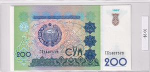 1997 - Uzbekistan - 200 Cym - CG1407573