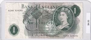 1960-1964 - Great Britain - 1 Pound - K28X 324282