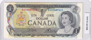 1973 - Canada - 1 Dollar - Crow / Bouey - 4 pcs - BAX 0589423-26