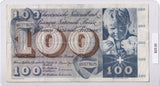 1969 - Switzerland - 100 Franken - 65U73675