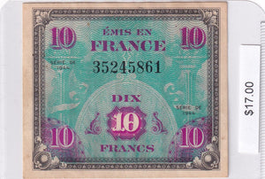 1944 - France - 10 Francs - 35245861