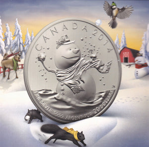 2014 - Canada - $20 - Snowman - Specimen