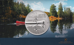 2011 - Canada - $20 - Canoe - Specimen