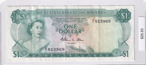 1974 - Bahamas - 1 Dollar - P/I 813969