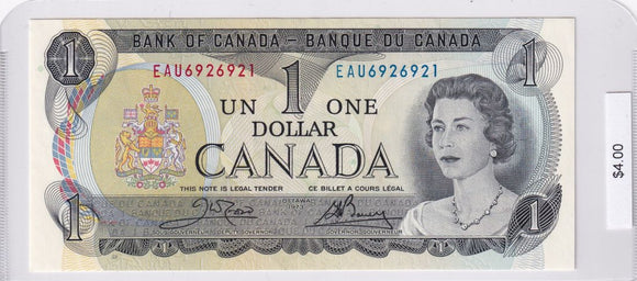 1973 - Canada - 1 Dollar - Crow / Bouey - EAU6926921