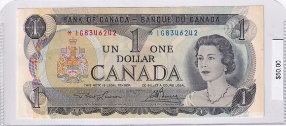 1973 - Canada - 1 Dollar - Lawson / Bouey - * IG 8346242