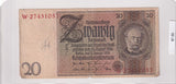 1929 - Germany - 20 Reichsmark - W 27431057