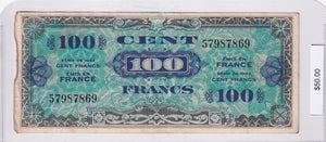 1944 - France - 100 Francs - 57987869