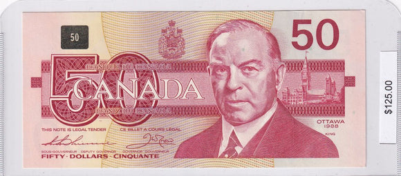 1988 - Canada - 50 Dollars - Thiessen / Crow - EHU7138787